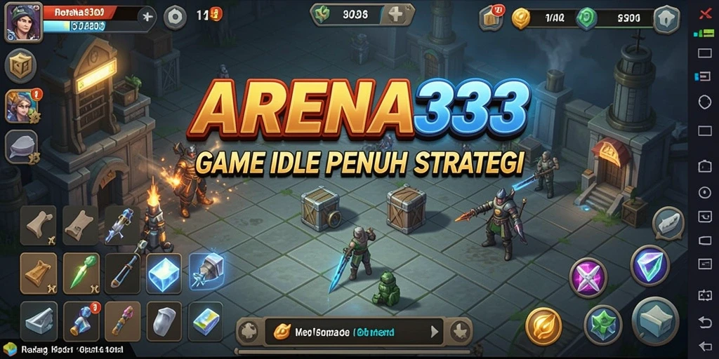 Tampilan gameplay <strong>ARENA333</strong> yang menarik dan menghibur.