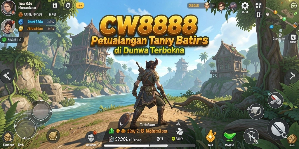 Screenshot CW8888 menampilkan gameplay seru di dunia terbuka.