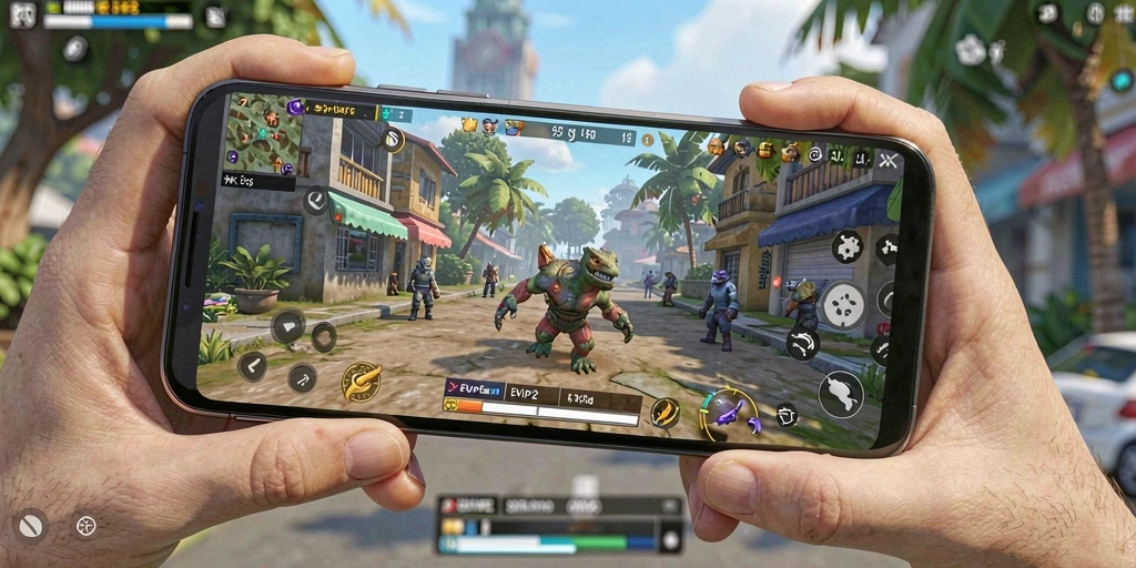 Tampilan gameplay EVIP2 yang menarik dan interaktif.