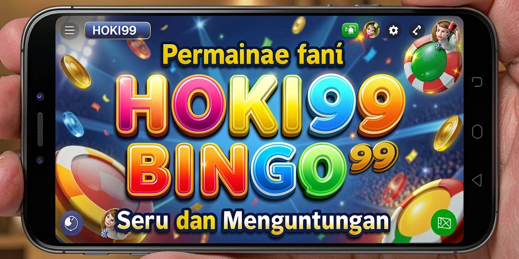 Tampilan gameplay seru dalam permainan Bingo HOKI99.