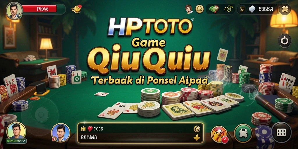 Gameplay seru QiuQiu di HPTOTO yang bisa dimainkan kapan saja.