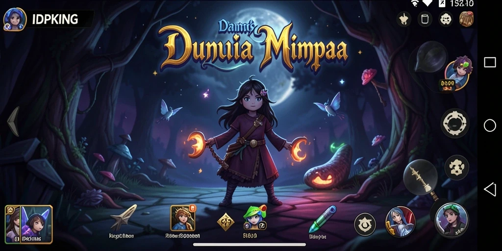 Gameplay menegangkan di dunia kegelapan IDPKING.