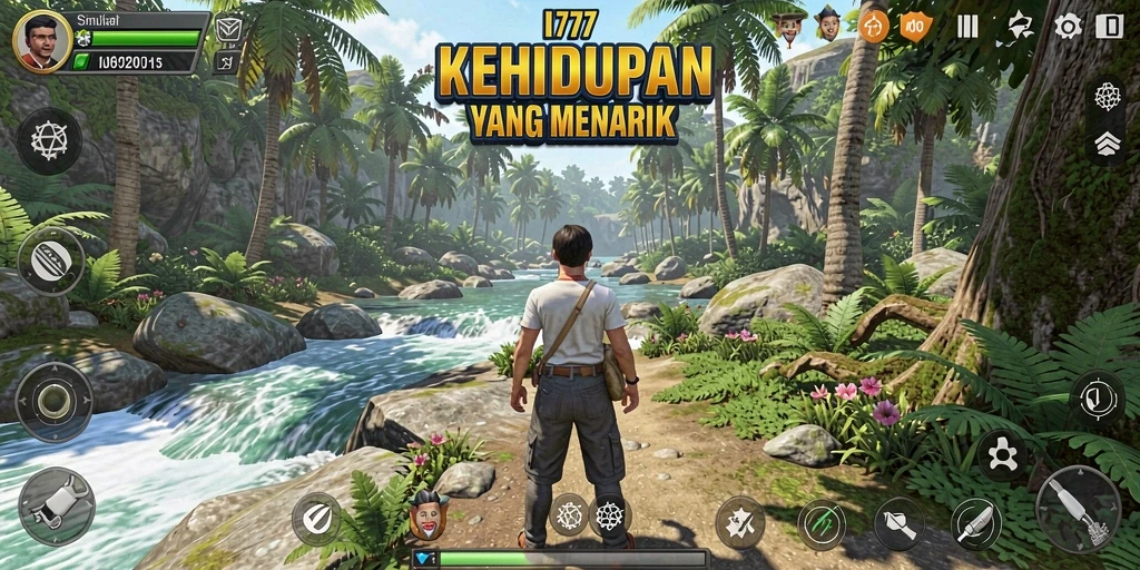Tampilan gameplay L777 dengan eksplorasi dunia virtual yang seru.