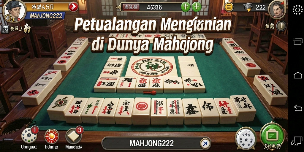 Tampilkan gameplay seru di MAHJONG222 yang menegangkan.