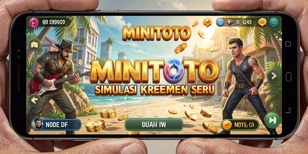 Tangkapan layar gameplay MINITOTO yang menampilkan dunia kreatif.