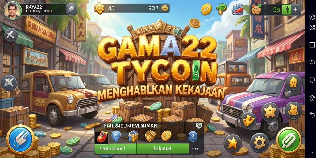 Tampilan gameplay RAYA22 yang dinamis dan menarik.