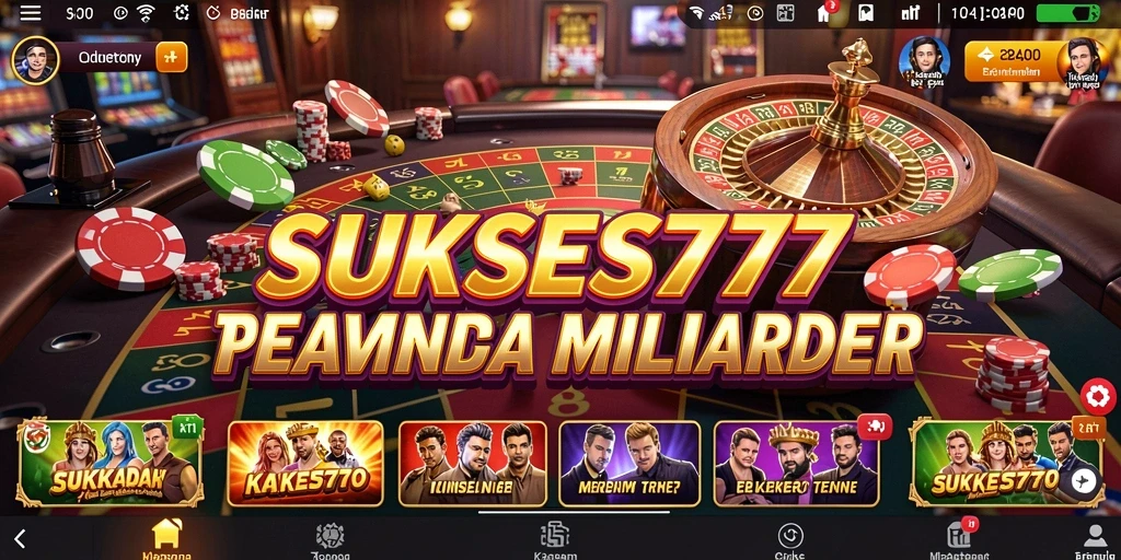 Gameplay seru dan mendebarkan di SUKSES777 yang siap menghibur Anda.