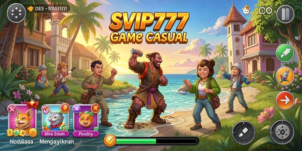 Tampilan gameplay seru dan menantang dari SVIP777.