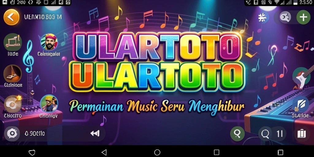 Screenshot ULARTOTO menampilkan gameplay menarik dengan musik yang menyenangkan.