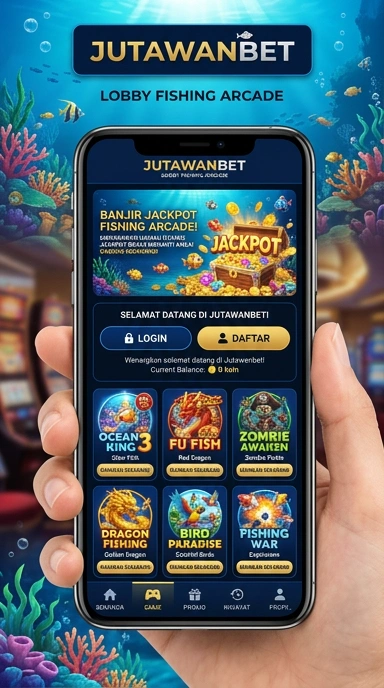 Screenshot aplikasi Jutawanbet memperlihatkan berbagai pilihan aplikasi menarik.
